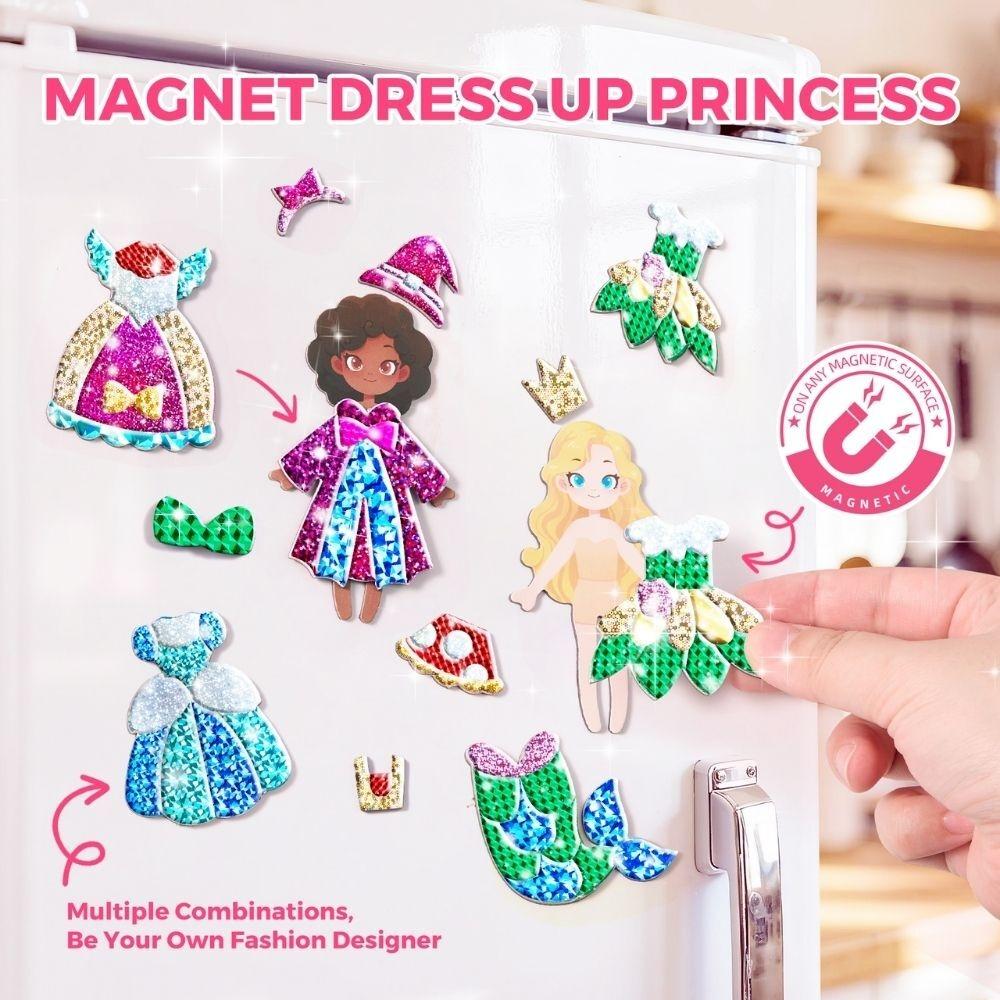 Kit creativo 3 en 1 láminas brillantes FAIRY WORLD - Jarmelo