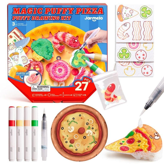 Set Pizza de pintura de espuma  - Jarmelo