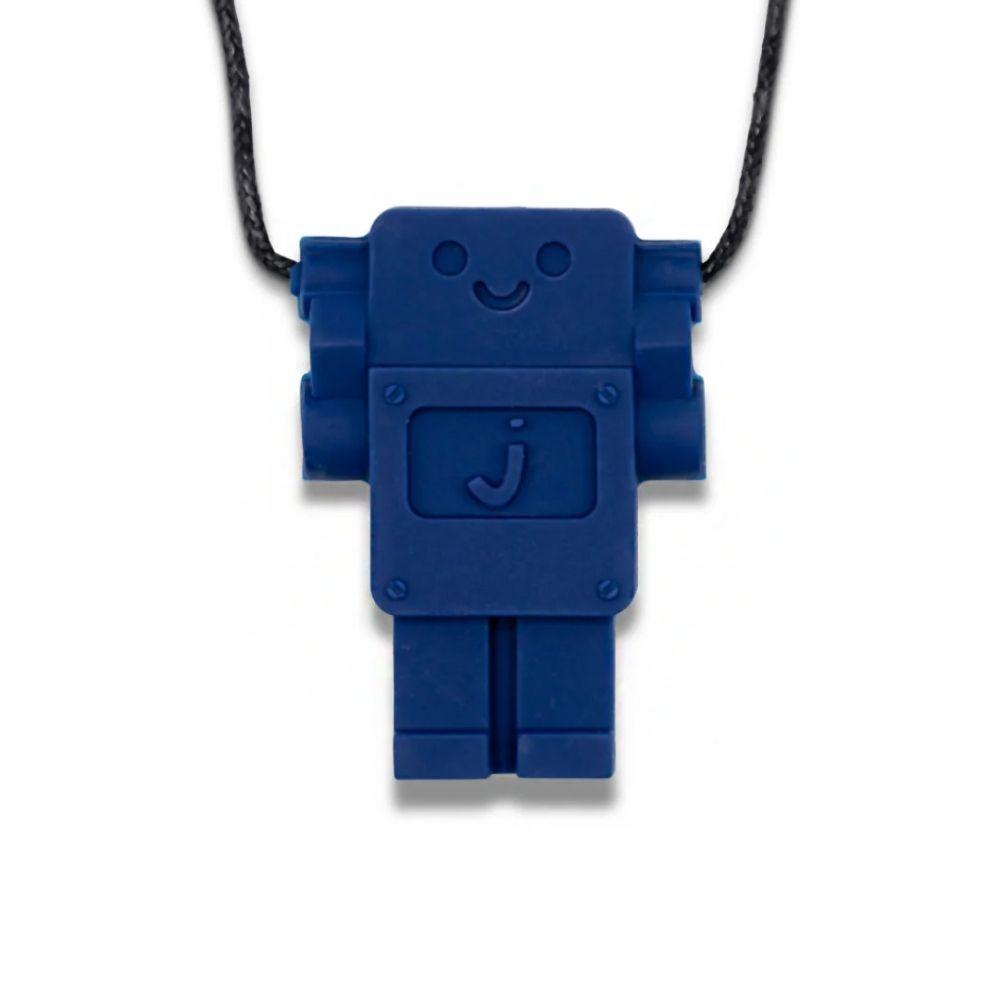 Colgante mordedor Robot Azul Marino - Jellystone