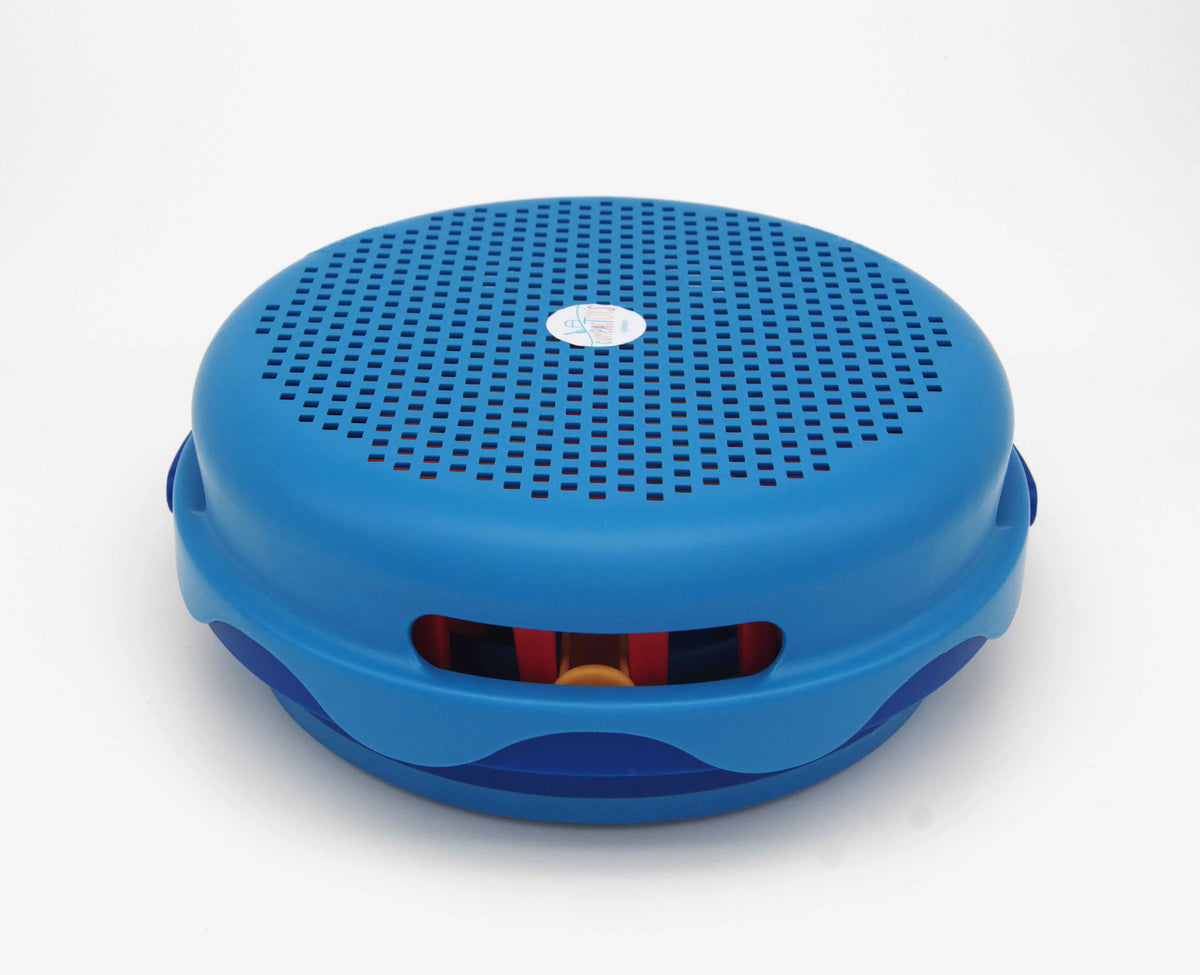 Set de playa compacto 7 piezas azul - CompacToys