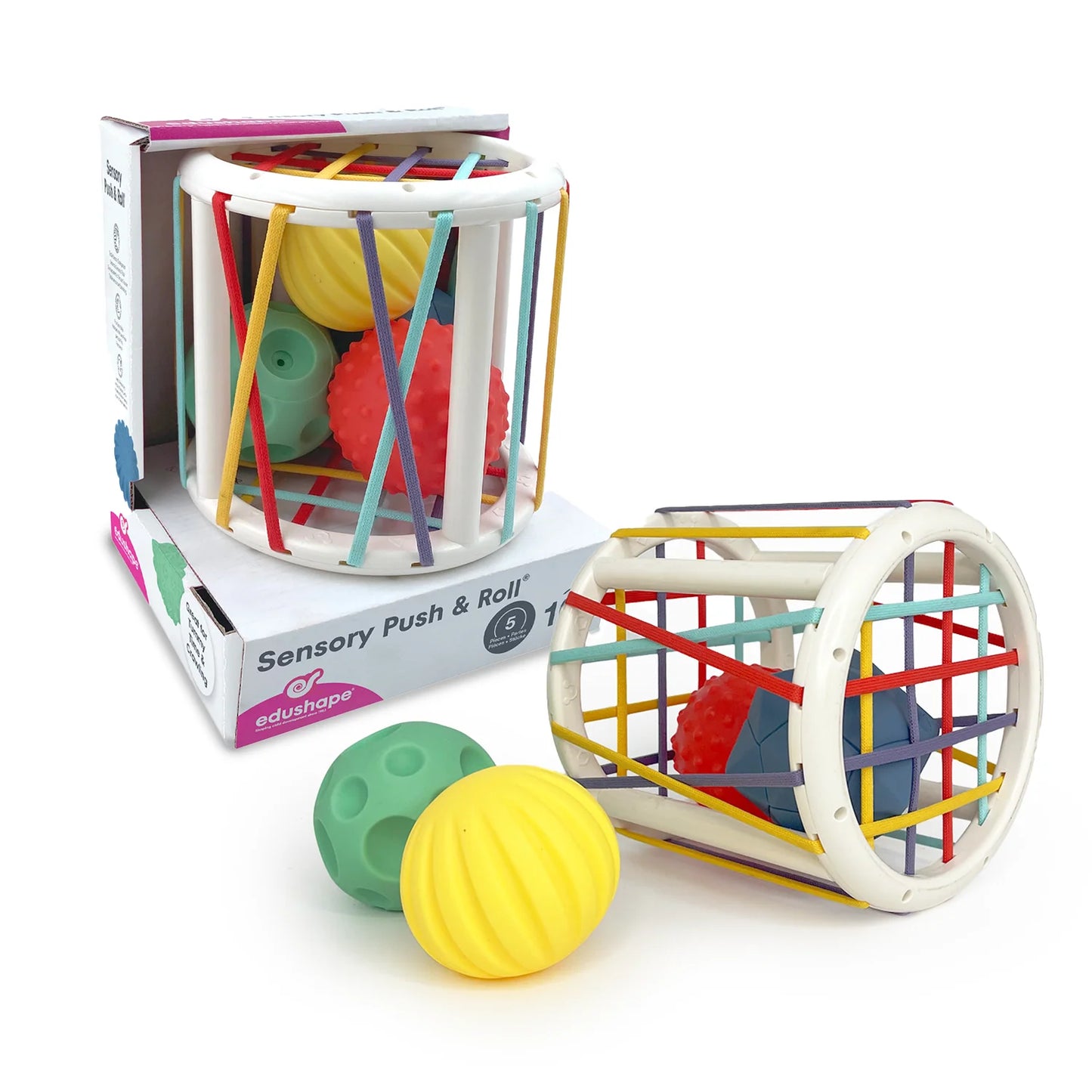 Juego sensorial Push & Roll - Edushape