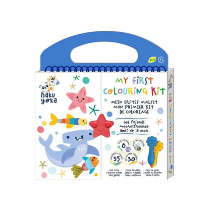 Mi primer kit para colorear Amigos del mar Haku Yoka