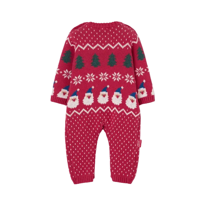 Pelele de Punto Navideño Rojo – Boboli