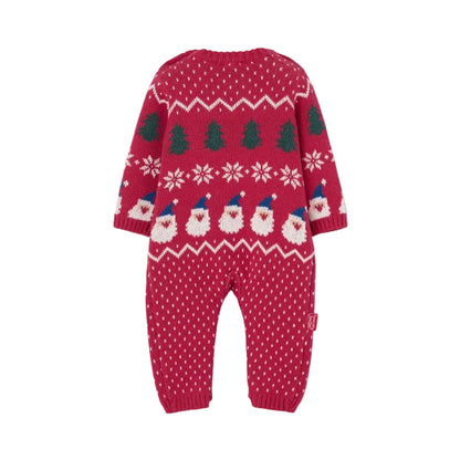 Pelele de Punto Navideño Rojo – Boboli