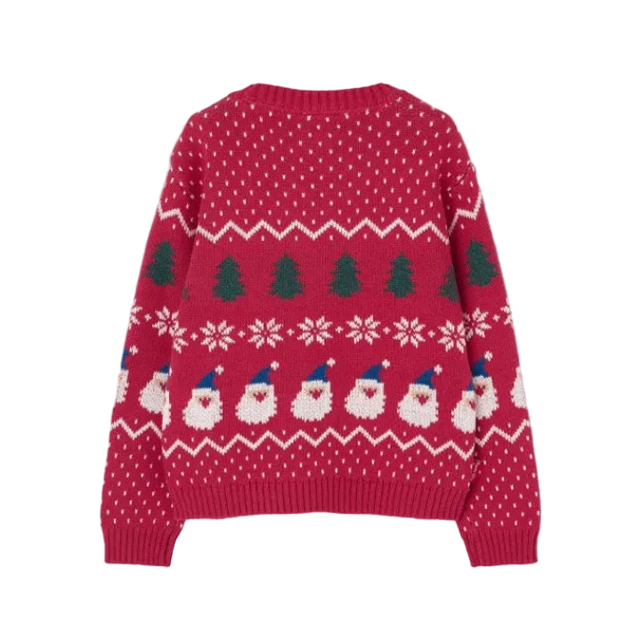 Jersey Navideño Adulto Rojo Papá Noel – Boboli