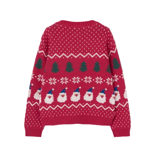 Jersey Navideño Adulto Rojo Papá Noel – Boboli