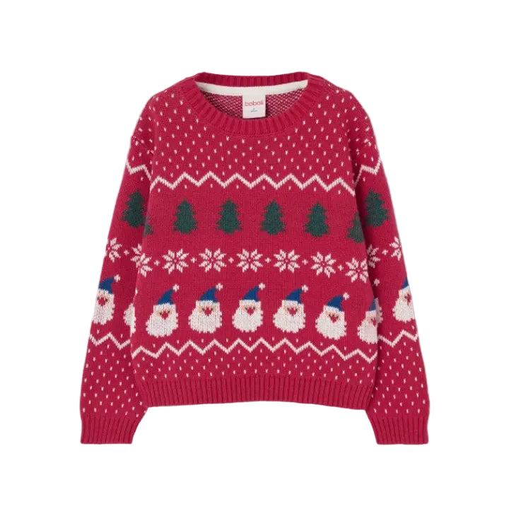Jersey Navideño Adulto Rojo Papá Noel – Boboli