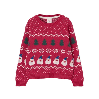 Jersey Navideño Adulto Rojo Papá Noel – Boboli
