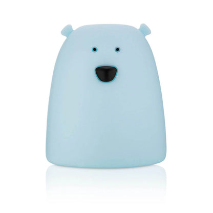 Lámpara de silicona Oso Azul Pequeña - Rabbit & Friends