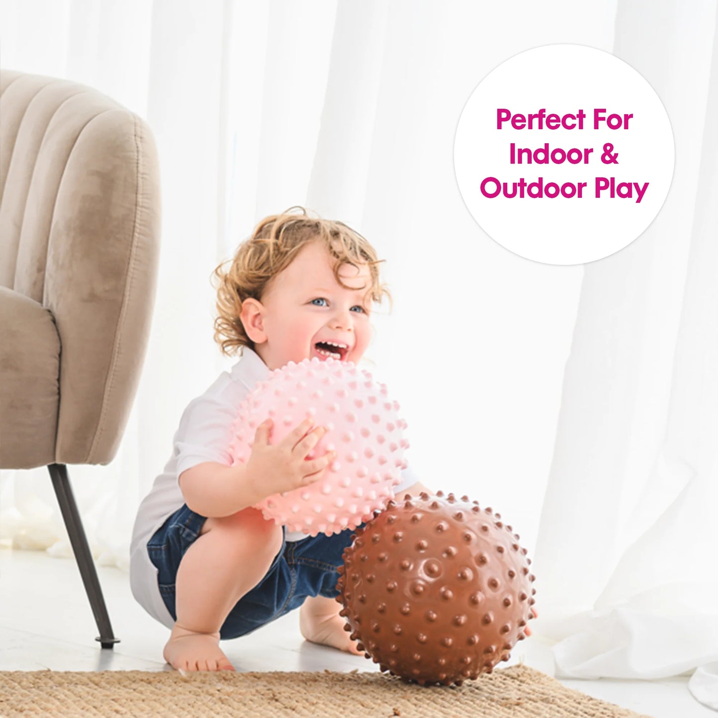 Pelotas sensoriales mega pack boho - Edushape