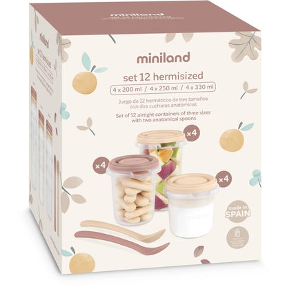 Set 12 contenedores hermisized Valencia