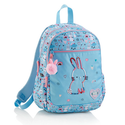 Mochila doble Lisboa reciclada Bunny Bliss - Miquelrius