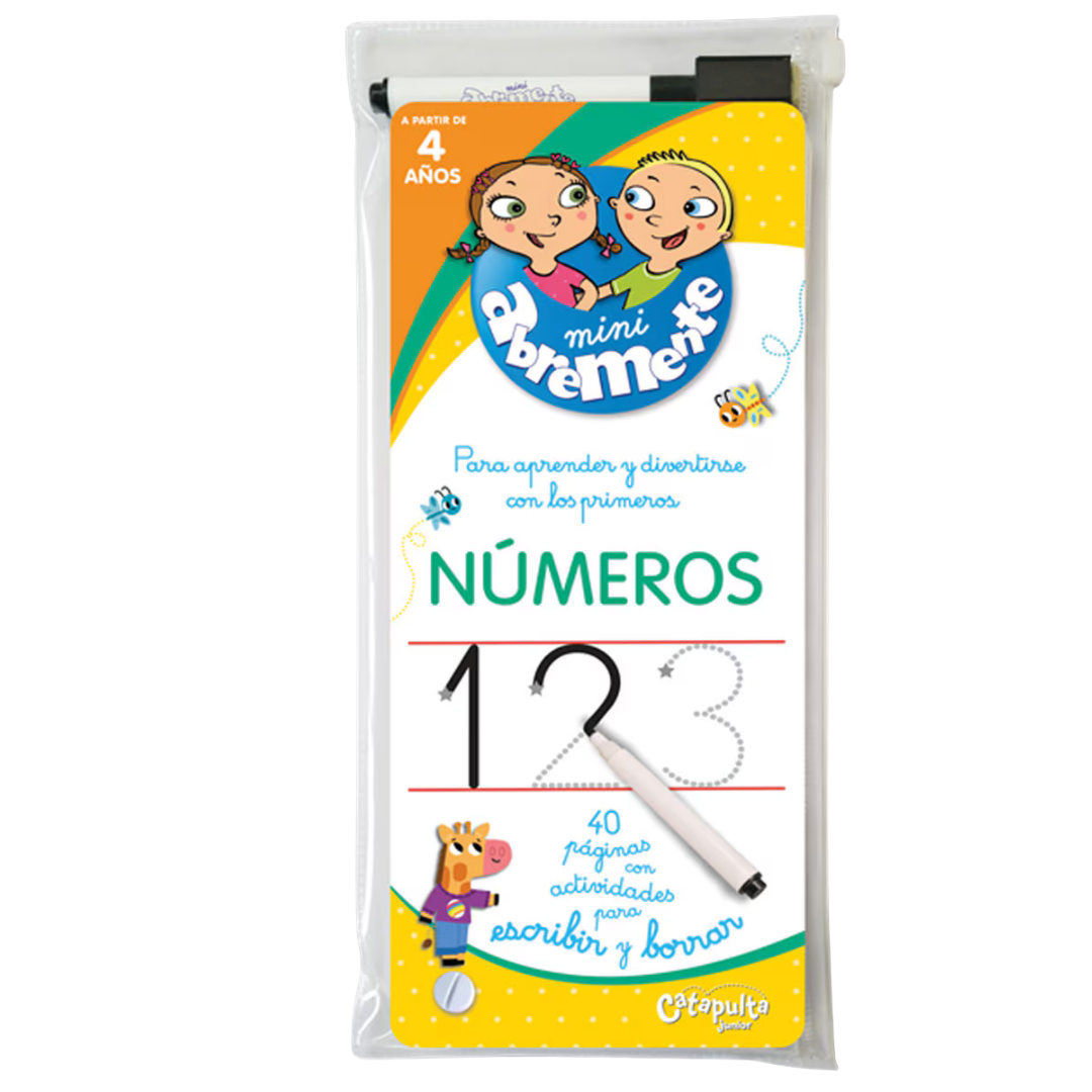 Mini Abremente. Para aprender y divertirse con la letra. Números