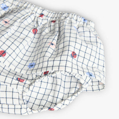 Conjunto niña estampado mariquita rosa Boboli