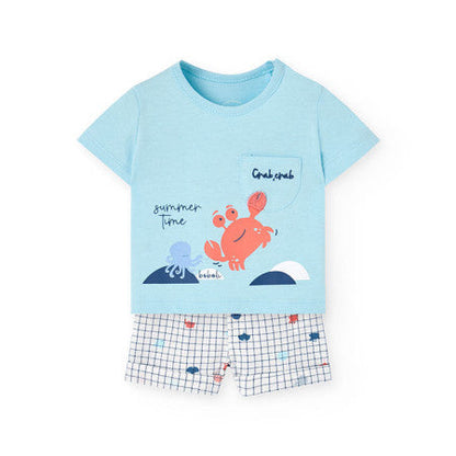 Conjunto niño estampado cangrejo - Boboli