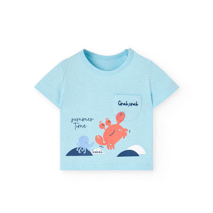 Conjunto niño estampado cangrejo - Boboli