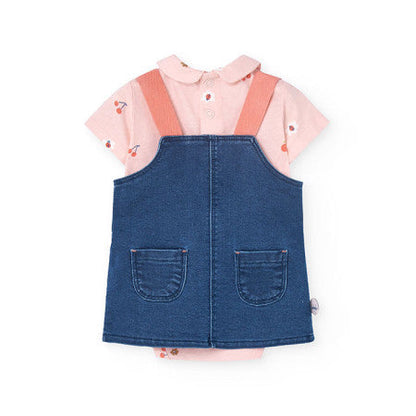 Conjunto pichi y camisa niña estampado mariquita - Boboli