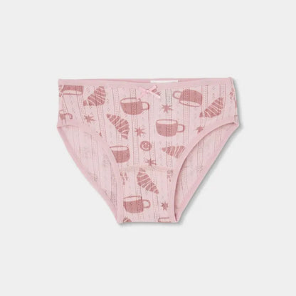 Pack 3 braguitas algodón Desayuno Rosa - Boboli