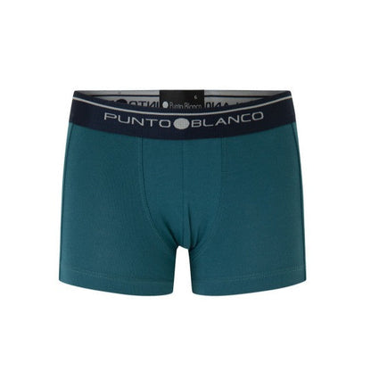 Pack 3 bóxers algodón azul y verde niño - Punto Blanco