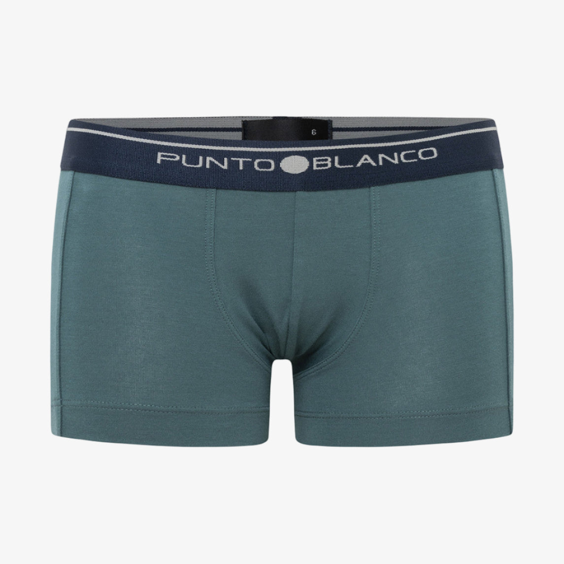 Pack 3 bóxers algodón azul, marino y verde niño - Punto Blanco