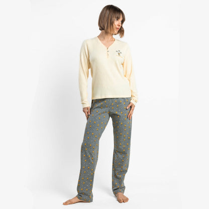 Pijama Mujer Canalé Time To Be Myself Peanuts - Admas