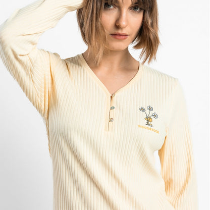 Pijama Mujer Canalé Time To Be Myself Peanuts - Admas