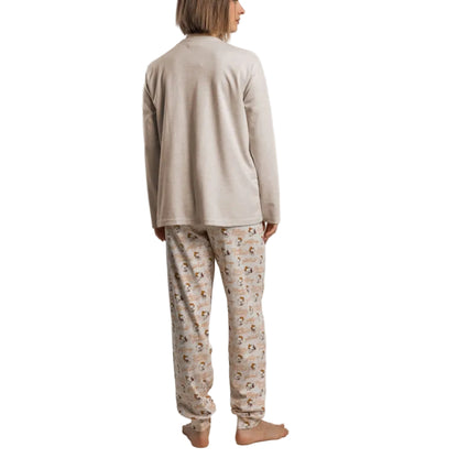 Pijama Manga Larga Peanuts Country Club - Admas