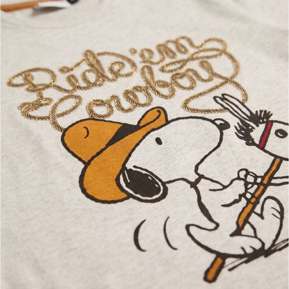 Pijama Infantil Manga Larga Peanuts Country Club - Admas