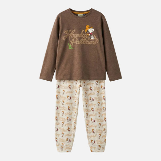 Pijama Infantil Peanuts Country Club Niño - Admas