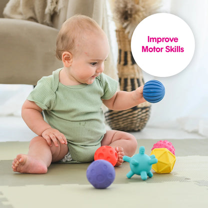 Mini pelotas sensoriales - Edushape