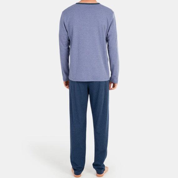 Pijama azul estampado - Massana