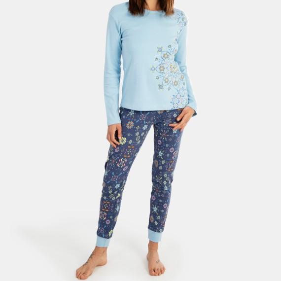 Pijama mandala celeste Massana