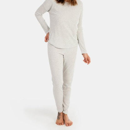 Pijama gris vigoré - Massana