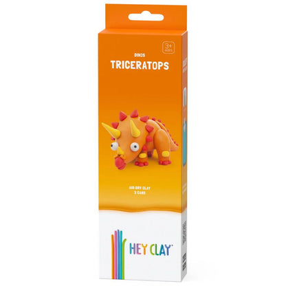 Plastilina interactiva Triceratops - Hey Clay
