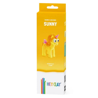 Plastilina interactiva Unicornio Sunny - Hey Clay