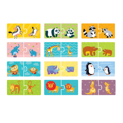 Puzzle Duo Mamás y bebés - Dodo