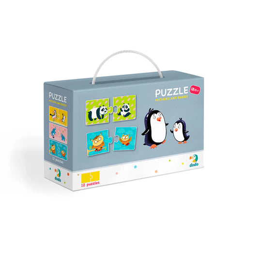 Puzzle Duo Mamás y bebés - Dodo