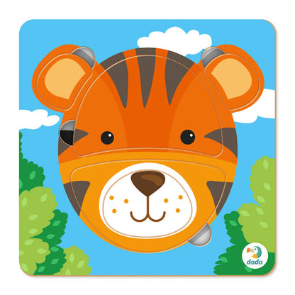 Puzzle encajable mini Tigre - Dodo