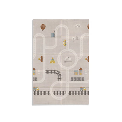 Alfombra de juegos bebé L Trendy Animal Grises - MS
