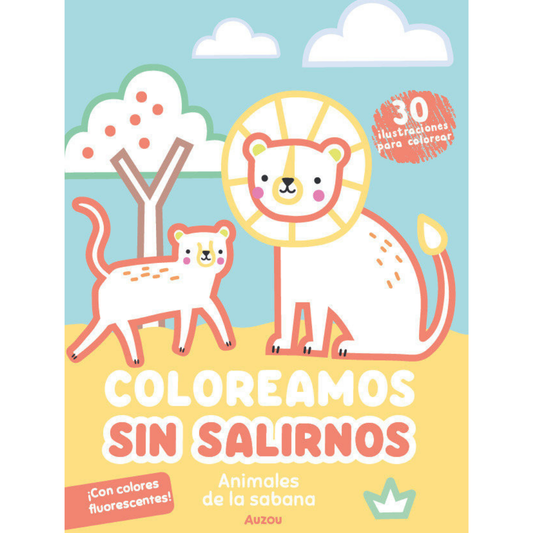 Coloreamos sin salirnos - Animales de La Sabana
