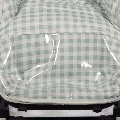 Saco silla entretiempo I Love Vichy Verde - Walking Mum