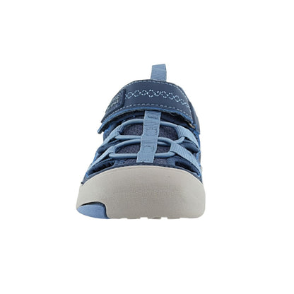 Sandalia deportiva barefoot Olimpo azul - Blanditos