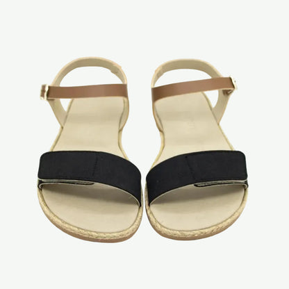 Sandalia Barefoot Micropelle Negro/Marrón - Coqueflex