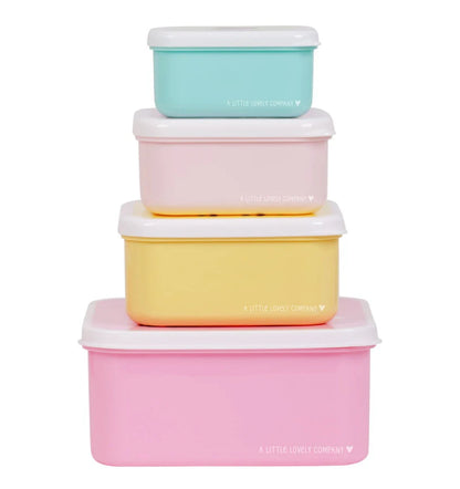 Set 4 cajitas almuerzo Forest Friends - A Little Lovely Company