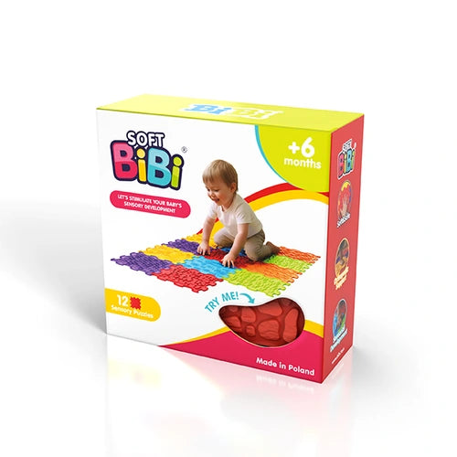 Sensory Mats 12 piezas - Soft Bibi