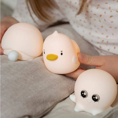 Set de 3 Mini Lámparas Agua: Tortuga, Patito y Pulpo - Rabbit & Friends