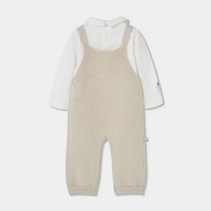 Conjunto Punto Bebé Beige Perrito - Boboli