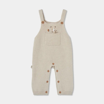 Conjunto Punto Bebé Beige Perrito - Boboli