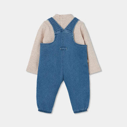 Conjunto Bebé Denim Oso - Boboli