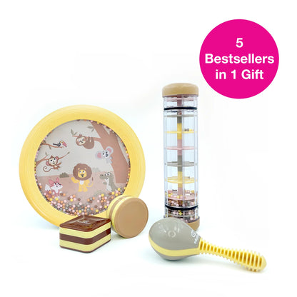 Set de regalo sonidos relajantes mundo de la selva - Edushape